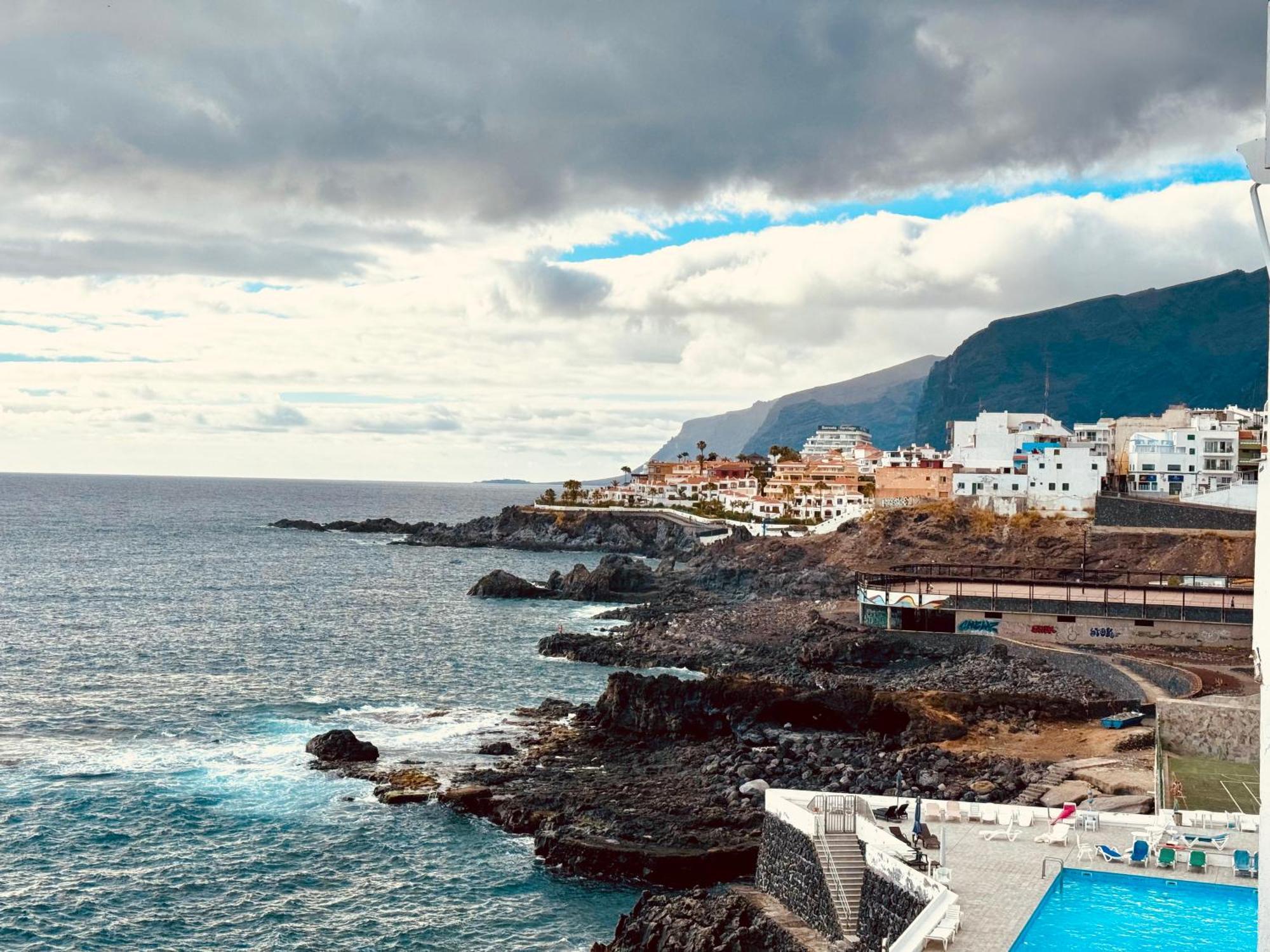 Casa Hugo - Ocean View, Quiet Pool, Fibre Net, Los Gigantes 푸에르토 데 산티아고 외부 사진